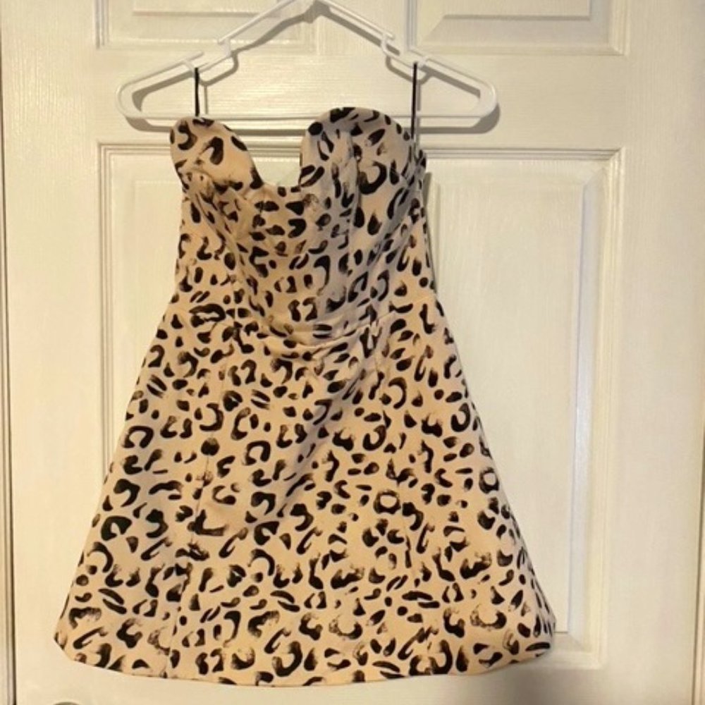 Strapless mini Dress